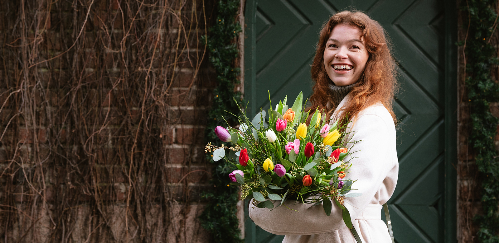Uppvakta med ett Blommogram